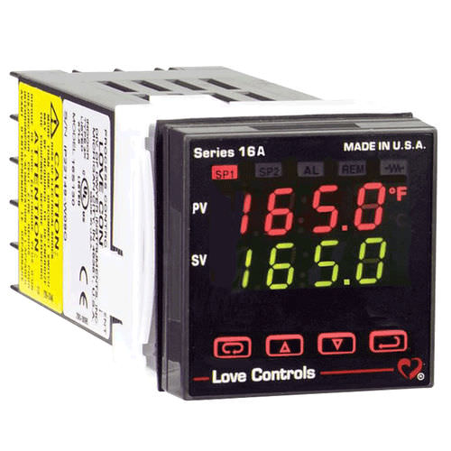 デジタル温度調節器 - 16A2 series - DWYER - PID / プログラム可能 / UL
