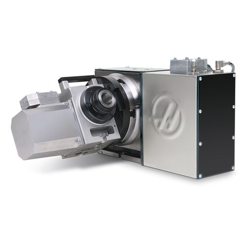 モーター駆動円テーブル - T5C - Haas Automation - 傾斜 / 素材加工用 / 5軸