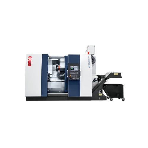 ダブルスピンドルフライス加工センター - HYPERTURN 65 - EMCO GmbH - CNC / 横型 / 3軸