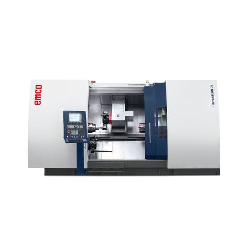 CNCフライス加工センター - HYPERTURN 95 - EMCO GmbH - 横型 / 4軸 / ダブルスピンドル