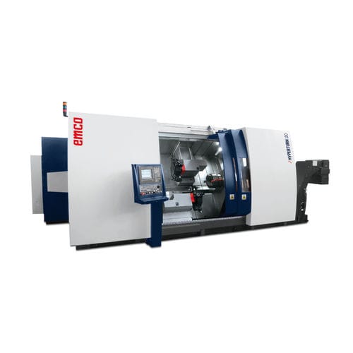 CNCフライス加工センター - HYPERTURN 110 - EMCO GmbH - 横型 / 4軸 / ダブルタレット