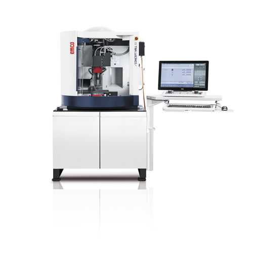 卓上フライス盤 - CONCEPT MILL 55 - EMCO GmbH - 3-4軸 / 縦型 / 8ツール