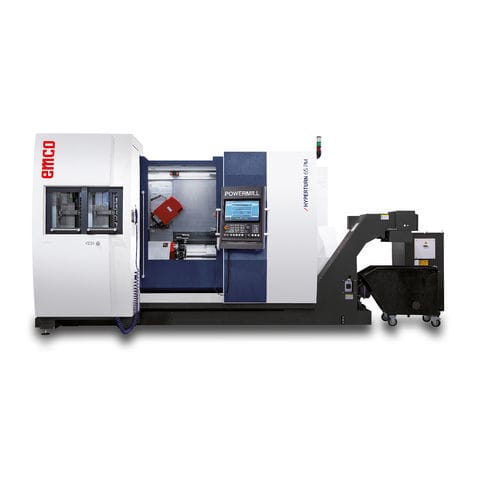 高性能フライス加工センター - Hyperturn 65 Powermill - EMCO GmbH - CNC / 横型 / 3軸