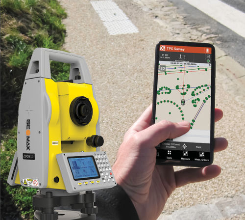 測定用ソフトウェア - X-PAD Ultimate GO & Zoom10 - GeoMax - データ収集用 / 品質管理 / 追跡用