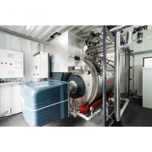 飽和蒸気蒸気発生器 - CSB - Bosch Thermotechnology Ltd. - バイオガス / 燃料油用 / スモーク チューブ