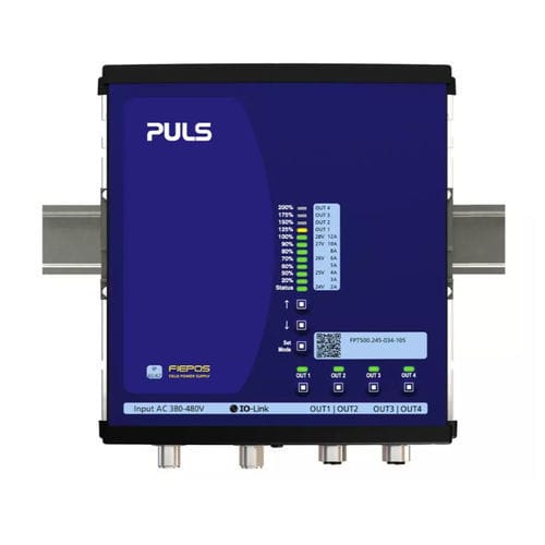 DINレール電源 - FPT500.245-034-105 - PULS GmbH - AC/DC / マルチ出力 / 調節可能