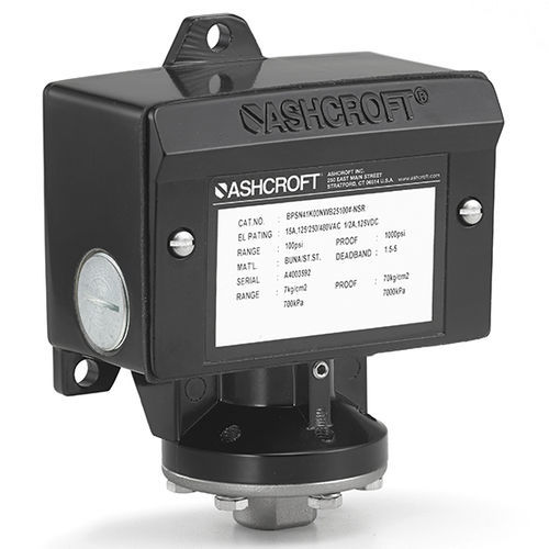 ダイヤフラム式圧力スイッチ - B series - ASHCROFT - 差動 / ねじ式 / NPT 1/2