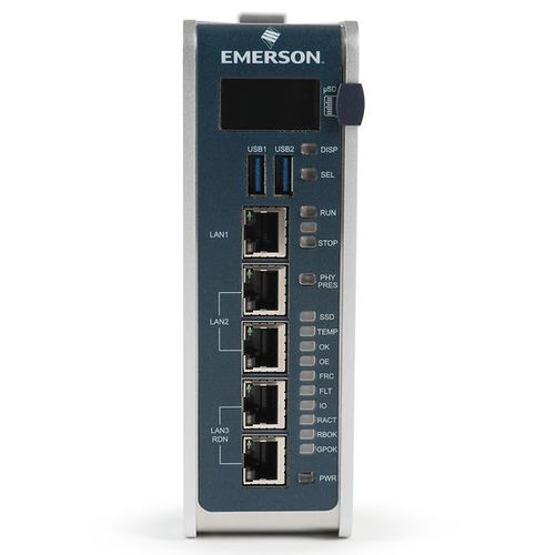 コンパクトプログラマブルオートメーションコントローラ - RX3i CPE400  - Emerson - モジュール式 / 冗長 / 制御機