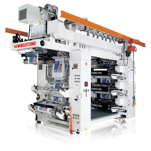 スタックフレキソ印刷機 - HM-806FP-OD/ 1006FP-OD/ 1206FP-OD/ 1406FP-OD/ 1606FP-OD - Hemingstone Machinery - 6色 / 紙用