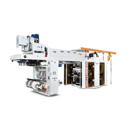 8色フレキソ印刷機 - HM-1206CIEV-F - Hemingstone Machinery - 6色 / プラスチック製フィルム用