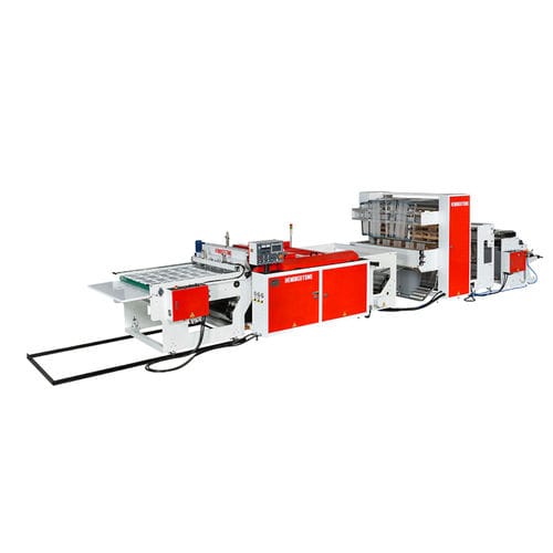プラスチック製袋製造機 - HM-1400HFB-S4 - Hemingstone Machinery - ヘビーデューティ用 / 自動