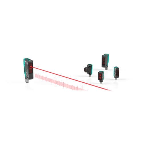拡散反射型センサ光電センサ - OQT series - Pepperl+Fuchs SE - 長方形 / LED / 小型