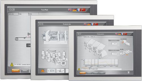 抵抗タッチスクリーンHMI - B&R Industrie-Elektronik - パネル設置用 / 800 x 480 / 1024 x 768