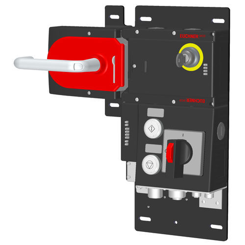 ボタン式ロック - MGB-L0HB-PNA-L-113233 - EUCHNER GmbH + Co. KG - 電気機械式 / ドア用 / 亜鉛