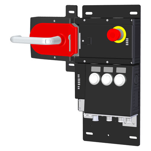 持ち手ロック - MGB-L1HB-EIA-L-128327 - EUCHNER GmbH + Co. KG - ボタン式 / 電気機械式 / ドア用