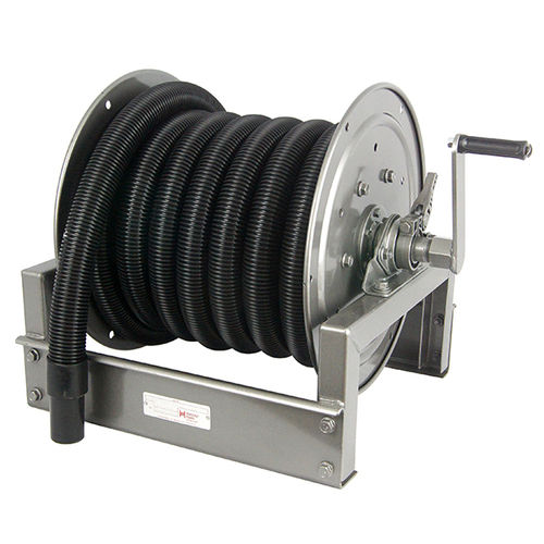 バキュームホースリール - VAC4000 - HANNAY REELS - 手動式 / 食品用 / 固定型