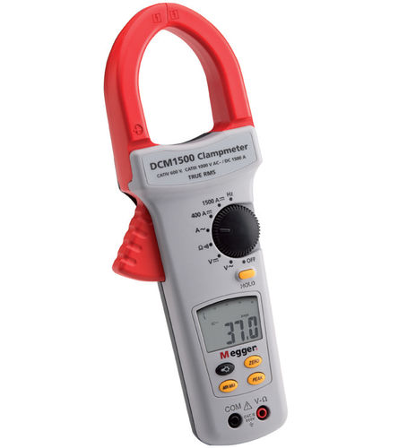 真の実効値型クランプメーター - DCM1500 - MEGGER/メガー - デジタル / 携帯型 / 1000 V