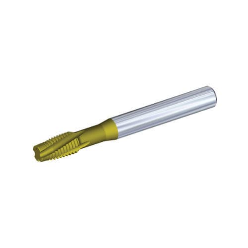 スルーホール用タップ - T320M series - Kennametal/ケナメタル - 手動 / 一体型 / ねじれ溝