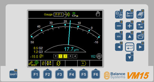 研削盤用制御装置 - VM15 - Balance Systems S.r.l - プロセス / デジタル