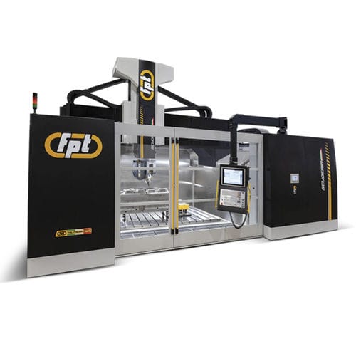 門移動型フライス盤 - SCUDERIA - FPT INDUSTRIE - 5軸 / 縦型 / 金型工業用