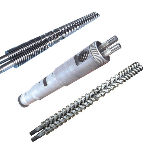ツインスクリュー押出成形用シリンダー - Jwell Extrusion Machinery Co., Ltd., Shanghai - 耐アブレシブ摩耗 / 耐腐食性