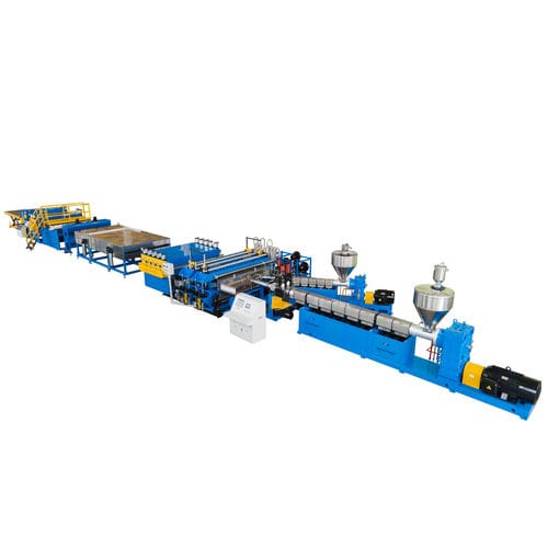 パネル製造ライン - JWS1 - Jwell Extrusion Machinery Co., Ltd., Shanghai - 自動 / 連続 / 高速