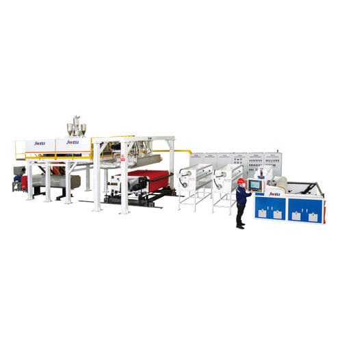 不織布製造ライン - JW series - Jwell Extrusion Machinery Co., Ltd., Shanghai - 高速 / 自動 / メルトブローン製法