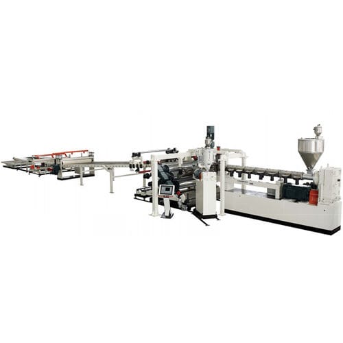 多層押出しライン - JW1 series - Jwell Extrusion Machinery Co., Ltd., Shanghai - プラスチックプレート / ABS用 / TPU用