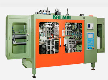 押出しブロー成型機 - PBSS-x05 series - Kai Mei Plastic Machinery Co., Ltd. - ボトル用 / 化粧品産業用 / 全電動式