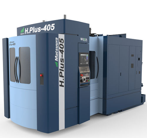 3軸マシニングセンタ - H.Plus-405 - MATSUURA - 横型 / 16ツール / 高速