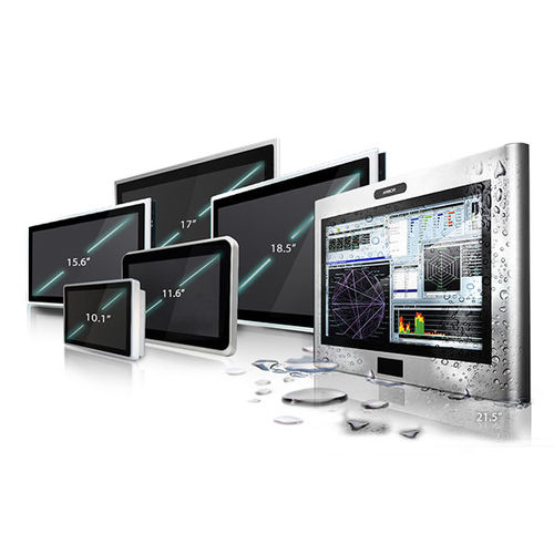 マルチタッチパネルHMI - ASLAN-W900 Series - ARBOR Technology Corp. - パネル設置用 / Intel® Core i5 / LCD