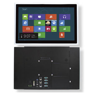 カラー液晶ディスプレーパネルPC - 18.5", Intel®Celeron® | ASLAN-W719C - ARBOR Technology Corp. - 5インチ / 1366 x 768 / Intel® Celeron®