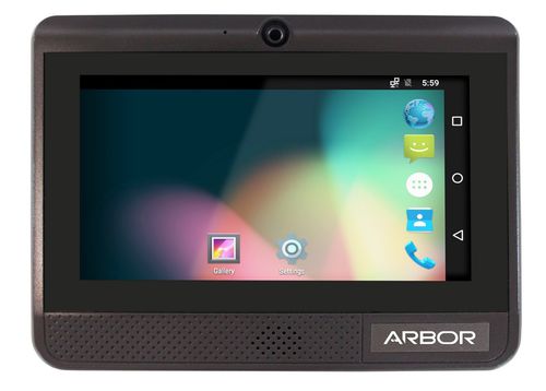 カラー液晶ディスプレーパネルPC - IOT-500  - ARBOR Technology Corp. - 5インチ / RISC / 1366 x 768
