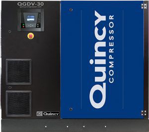 スクリューコンプレッサー - QGDV series - Quincy Compressor - ロータリー / エア / 電動