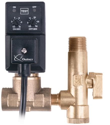 復水パージシステム - ETD series - Quincy Compressor - タイマー（分）により制御 / 電子式