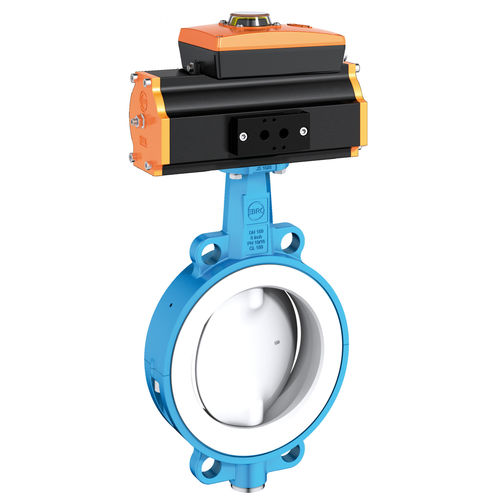 バタフライバルブ - T211-A - EBRO ARMATUREN Gebr. Bröer GmbH - 電気作動 / 制御 / 遮断