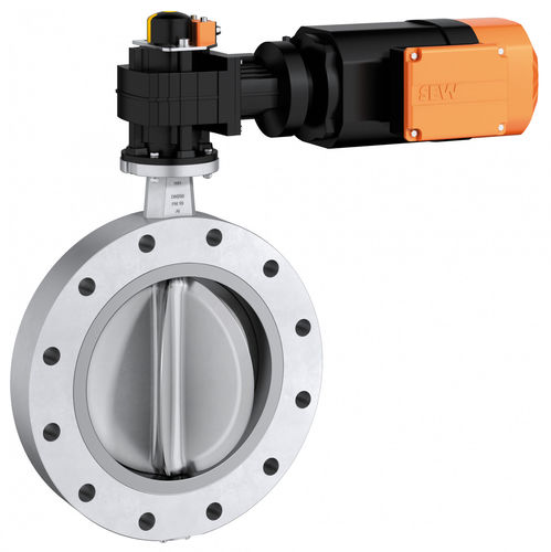 ばら製品用バルブ - FS-M - EBRO ARMATUREN Gebr. Bröer GmbH - バタフライ / 電動式 / 制御