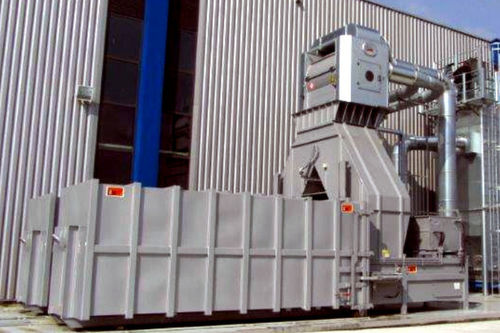 古紙圧縮機 - NESTRO Lufttechnik GmbH - プラスチック用 / 仕分け用 / 据え置き型