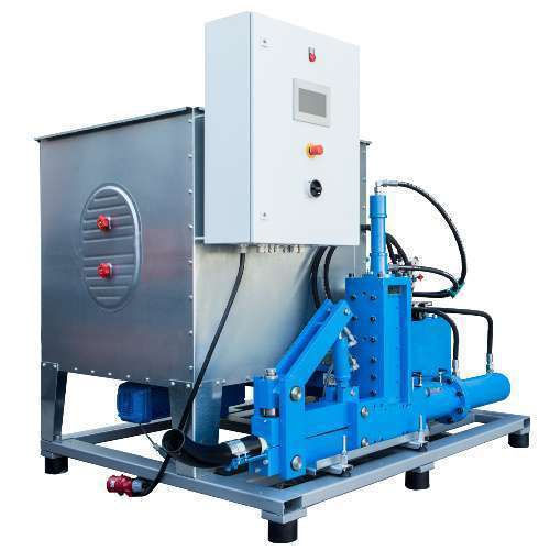 木材煉瓦製造機 - NBP  - NESTRO Lufttechnik GmbH - 廃棄物用 / チップ