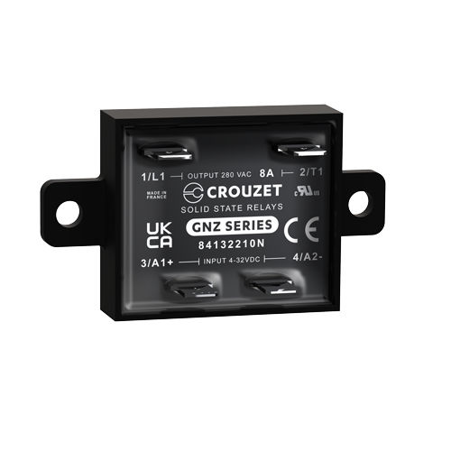 薄物固体継電器 - GNZ - Crouzet - DC / 単相 / パネル取り付け用