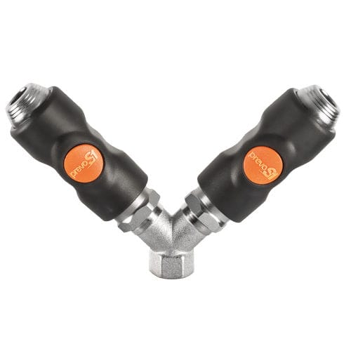 空圧式接続部品 - BSI 06810 series - Prevost - ねじ式 / プッシュロック / Y形