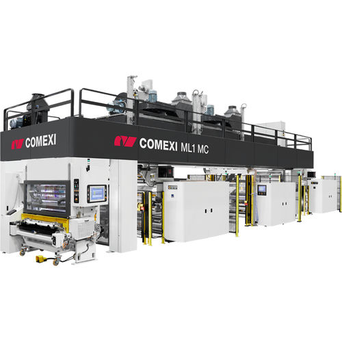 溶媒なしコーティングおよびラミネートマ装置 - ML1 MC - Comexi Group Industries - 接着剤 / ラミネーション付き
