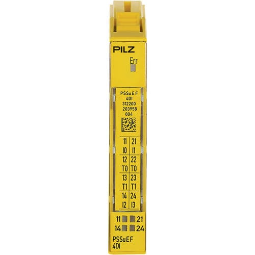 デジタル入出モジュール - PSSu E F 4DI - PILZ - 出力4 / 電圧