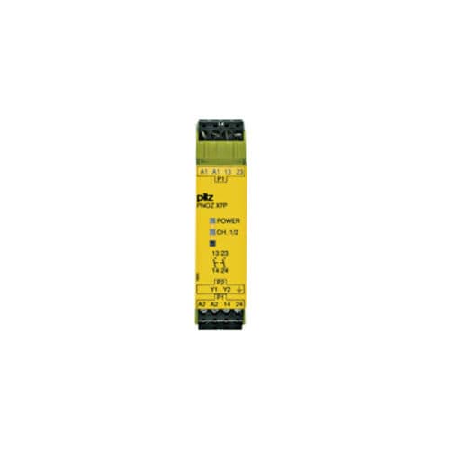 パネル取り付け用安全リレー - PNOZ X7P - PILZ - プラグイン / 単一階層 / 230VAC