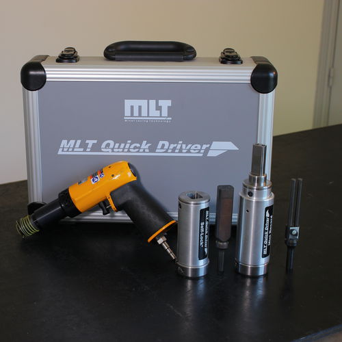 空圧式チッピングハンマー - MLT Quick Driver - MLT MINET LACING TECHNOLOGY SA - 工事現場用 / 設置用