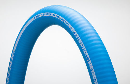 アルコール用ホース - Metalpress Milk® - ESPIROFLEX SA - ワイン用 / ミルク / 泥用