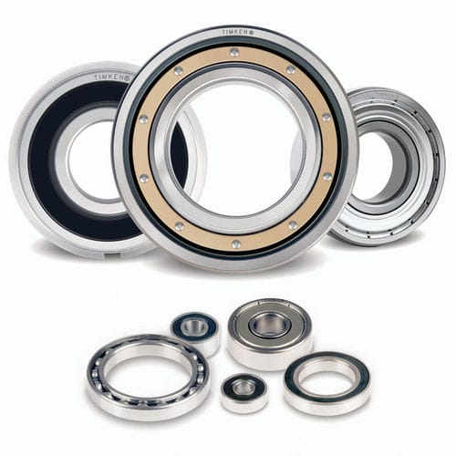 深溝軸受 - 6000 - TIMKEN Europe/ティムケン - ボール状 / スチール製 / エンジン用