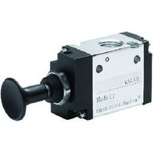 スプール空気圧方向制御弁 - DML22U32P series - AUTOMAX - 手動制御 / 3方向2位置