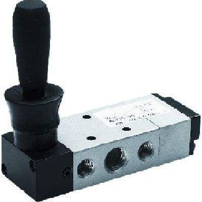 スプール空気圧方向制御弁 - DML22U53L series - AUTOMAX - レバー式 / 5方向3位置