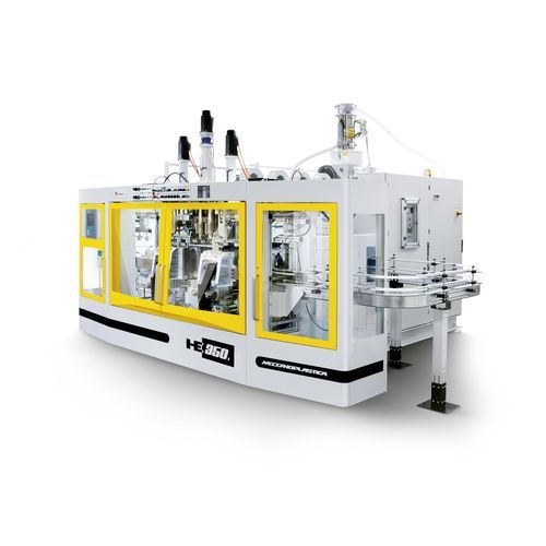 押出しブロー成型機 - HE350D/X - MECCANOPLASTICA GROUP - 化粧品産業用 / 包装産業用 / 製薬用途